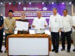 Otorita Ibu Kota Nusantara (OIKN) bersama Universitas Gunadarma menandatangani MoU yang berlangsung di Auditorium Kampus Nusantara Universitas Gunadarma, PPU pada Senin (2/6/2025). Foto: HO/Humas OIKN