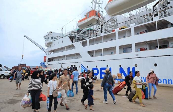 PELNI mencatat sebanyak 197.625 penumpang telah memesan tiket untuk keberangkatan hingga akhir Juli 2025. Foto: kabarbumn.com/Dok. PELNI