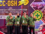 PT Kilang Pertamina Internasional (KPI) Unit Balikpapan turut berpartisipasi dalam kegiatan Indonesia Conference & Competition Occupational Safety & Health (ICC OSH) 2025 yang diselenggarakan di Palembang, pada 26–28 Mei 2025. Foto: HO/KPI Unit Balikpapan