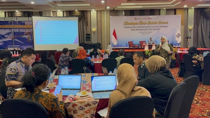 Pemkot Balikpapan Gelar Bimbingan Teknis Statistik Sektoral di Grand Tjokro Hotel Balikpapan, pada Kamis (12/6/2025). Foto: BorneoFlash/Ardian