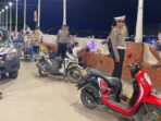 Personel Patmor menggelar Patroli KRYD dalam rangka menjaga Kamtibmas dengan titik pusat pengamanan di Pos Raimas Presisi Samapta Polresta Balikpapan, pada Minggu (15/6/2025). Foto: HO/Humas Polresta Balikpapan