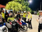 Polresta Balikpapan bersama TNI dan Polisi Militer menggelar kegiatan UKL Gabungan yang berlangsung di Jl. MT Haryono, Minggu dini hari (8/6/2025). Foto: HO/Humas Polresta Balikpapan