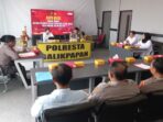 Polresta Balikpapan menerima kunjungan Tim Supervisi Kerma Hukum dari Bidang Hukum (Bidkum) Polda Kaltim, Selasa (3/6/2025). Foto: HO/Humas Polresta Balikpapan