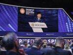 Presiden Prabowo Subianto menyampaikan pidato pada sesi pleno Saint Petersburg International Economic Forum (SPIEF) 2025 di ExpoForum Convention and Exhibition Centre, St. Petersburg, Rusia, pada Jumat, 20 Juni 2025. Foto: setkab.go.id/BPMI Setpres