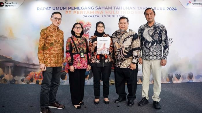 RUPST dihadiri oleh jajaran Dewan Komisaris PHI, Direksi dan jajaran manajemen PHI, serta perwakilan pemegang saham dari PT Pertamina Hulu Energi (PHE) dan PT Pertamina Pedeve Indonesia. Foto: HO/PT PHI