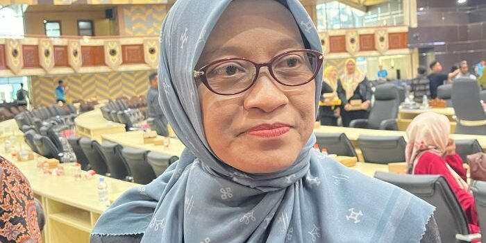 Sekretaris Daerah Kaltim, Sri Wahyuni. Foto: BorneoFlash/Nur Ainunnisa