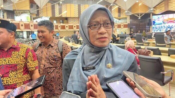 Sekretaris Daerah Provinsi Kaltim, Sri Wahyuni. Foto: BorneoFlash/Nur Ainunnisa