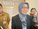 Sekretaris Daerah Provinsi Kaltim, Sri Wahyuni. Foto: BorneoFlash/Nur Ainunnisa