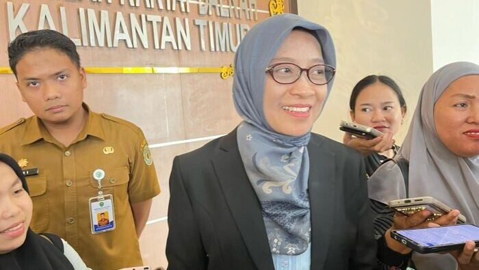 Sekretaris Daerah Provinsi Kaltim, Sri Wahyuni. Foto: BorneoFlash/Nur Ainunnisa