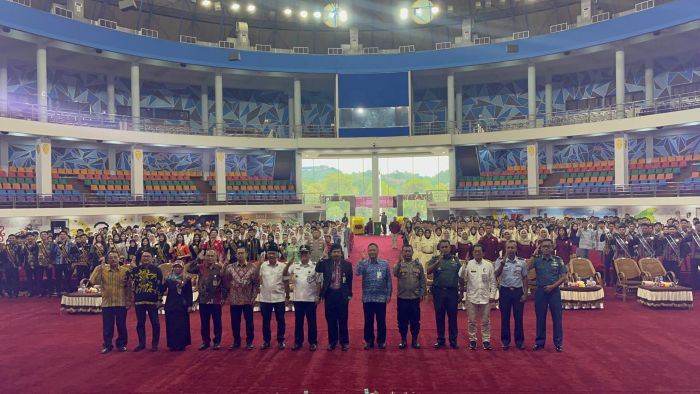 Seminar Pembinaan Ideologi Pancasila yang di gelar di Balikpapan Sport Convention and Center (BSCC)/DOME, pada hari Rabu (4/6/2025). Foto: BorneoFlash/Ardian