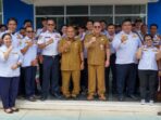 Syukuran Kantor Dishub Kabupaten Mahulu yang digelar di Komplek Dermaga Batu dinding Kampung Long Melaham, pada Selasa (15/04/2025). Foto: HO/prokopim mahulu