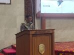 Wakil Bupati Kutai Barat, H. Nanang Adriani Membuka Rapat Koordinasi urusan ketenagakerjaan dan ketransmigrasian Provinsi Kalimantan Timur tahun 2025, di Ruang Auditorium Aji Tullur Jejangkat (ATJ), pada Rabu (18/6/2025). Foto: BorneoFlash/Lilis 