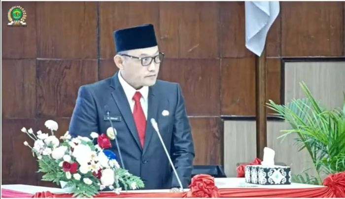 Pemprov Kaltim Paparkan Sumber Pendapatan Transfer dan Dana Karbon dalam Rapat Paripurna DPRD