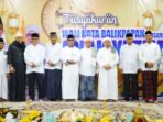Wali Kota Balikpapan H. Rahmad Mas’ud menggelar acara silaturahmi dan syukuran Usai melaksanakan ibadah haji di Aula Rumah Jabatan Wali Kota, pada Jumat sore (13/6/2025). Foto: HO/Humas Pemkot Balikpapan