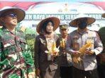 Kapolresta Balikpapan Kombes Pol Anton Firmanto, SH, SIK, M.Si bersama unsur Forkopimda dan berbagai instansi terkait turut ambil bagian dalam Panen Raya Jagung Pipil Kuartal II, Kamis (5/6/2025), yang dilaksanakan serentak secara nasional dan dipimpin langsung oleh Presiden Republik Indonesia, Bapak Prabowo Subianto dari Kalimantan Barat.