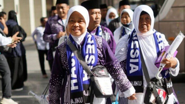 Sebagian besar jemaah asal Indonesia memanfaatkan waktu di Makkah untuk melaksanakan umrah sunah sambil menunggu jadwal keberangkatan ke Madinah. Foto: HO/Kemenag Bontang