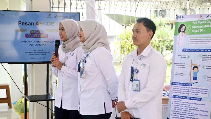 Peningkatan Pelayanan dan Kualitas Kesehatan Masyarakat diselenggarakan oleh PT Pertamina EP (PEP) Tanjung Field di halaman RS Pertamina Tanjung, Tabalong, Kalimantan Selatan, pada Kamis, 24 April 2025. Foto: HO/ PEP Tanjung Field