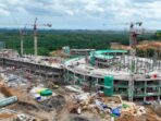 Masjid Negara di Ibu Kota Nusantara (IKN) masih dalam tahap konstruksi, Rabu (26/3/2025).(OIKN)