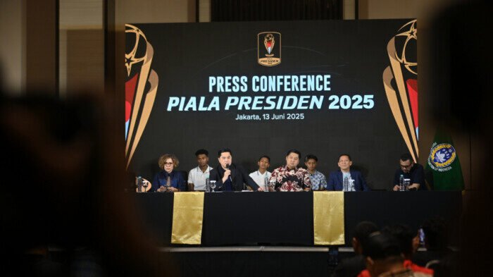 PSSI akan menggelar turnamen Piala Presiden 2025. Foto: HO/PSSI