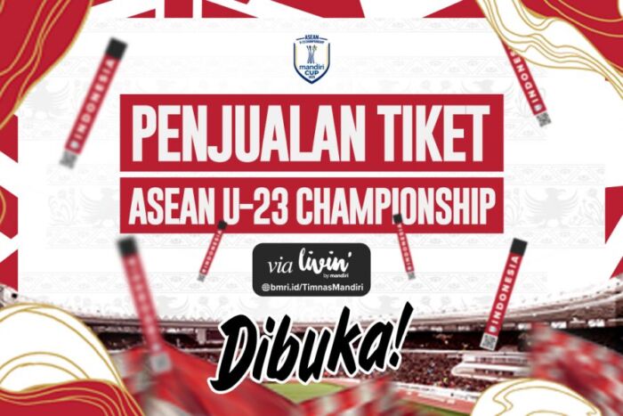 Tiket ASEAN U-23 Championship Mandiri Cup 2025 Resmi Dijual!