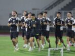 Timnas Indonesia melakukan persiapan jelang pertandingan. Foto: dok./pssi.org