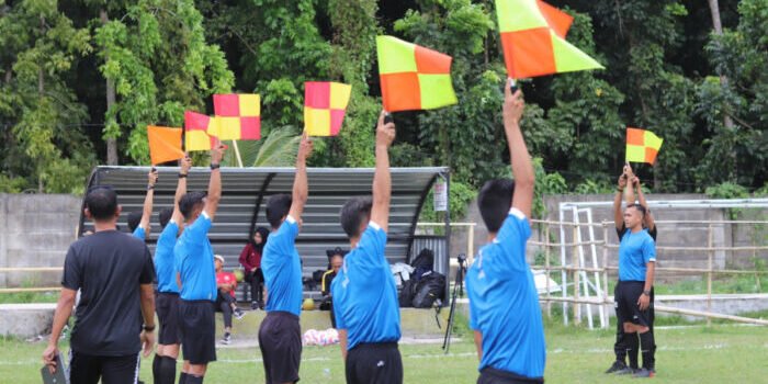 PSSI terus memperkuat sistem pembinaan wasit di daerah dengan menyelenggarakan Kursus Instruktur Wasit Provinsi. Foto. HO/PSSI
