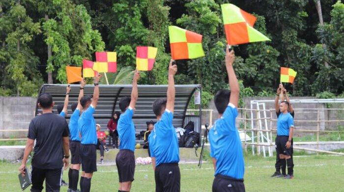 PSSI terus memperkuat sistem pembinaan wasit di daerah dengan menyelenggarakan Kursus Instruktur Wasit Provinsi. Foto. HO/PSSI