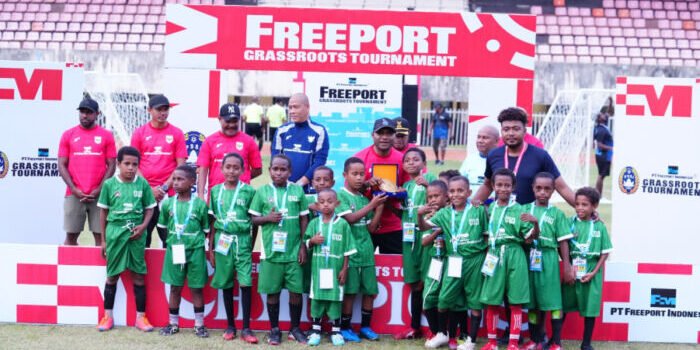 PT Freeport Indonesia (PTFI) dan PSSI Kolaborasi Bangun Fondasi Sepak Bola Usia Dini di Papua
