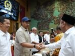 Menpora Dito bersama Wamenpora Taufik Hidayat saat menghadiri rapat kerja di Kompleks Parlemen dengan Komisi X DPR RI. Foto: ANTARA/HO-Kemenpora.