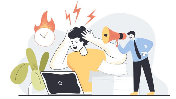 Ilustrasi. Burnout atau kelelahan bekerja. Foto: HO/Freepik