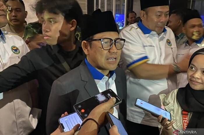 Menteri Koordinator Bidang Pemberdayaan Masyarakat Abdul Muhaimin Iskandar. Foto: ANTARA/Fath Putra Mulya