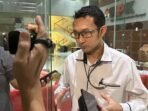 Juru Bicara Komisi Pemberantasan Korupsi Budi Prasetyo saat memberikan keterangan di Gedung Merah Putih KPK, Jakarta, Senin (21/7/2025). FOTO : ANTARA/Rio Feisal.