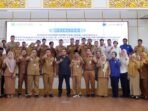 Diskominfo PPU menggelar kegiatan Sosialisasi Monitoring dan Evaluasi (Monev) Kepatuhan Badan Publik terhadap Keterbukaan Informasi Publik di Aula Lantai III Kantor Bupati PPU, Senin (14/7/2025). Foto: HO/DiskominfoPPU