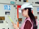 Gardu Induk (GI) 150 kV Satui, Kalimantan Selatan. Foto: HO/PLN UIP Kalbagtim