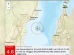 Gempa M 4,9 Guncang Balikpapan Kaltim
