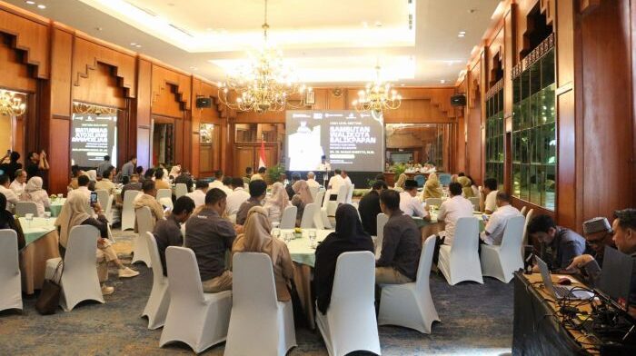 High-Level Meeting (HLM) Percepatan dan Perluasan Digitalisasi Daerah (P2DD), di Grand Senyiur Hotel Balikpapan, pada hari Rabu (2/72025). Foto: BorneoFlash/Ardian