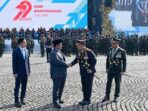 Sebagai bagian dari rangkaian Peringatan ke-79 Hari Bhayangkara, Presiden Prabowo Subianto meluncurkan Satuan Pelayanan Pemenuhan Gizi (SPPG) Polri yang digelar di Monumen Nasional (Monas), Jakarta pada Selasa (01/07/2025). Foto: setneg.go.id