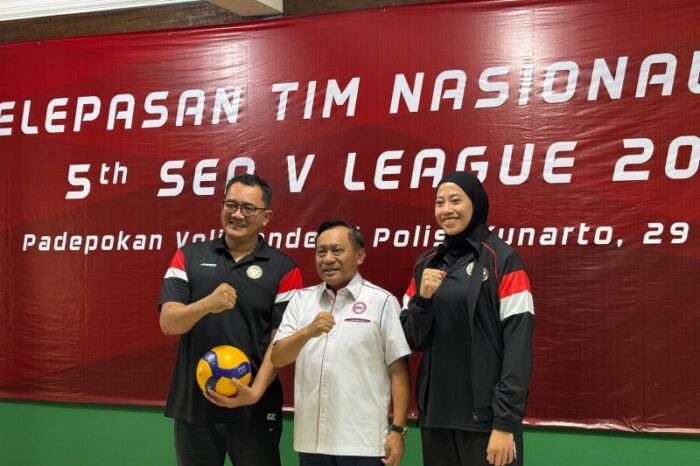 Berikut Jadwal Lengkap Indonesia di Leg 1 SEA Women's V League 2025