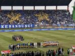 Laga pembuka Piala Presiden 2025 di Stadion Si Jalak Harupat untuk Persib Bandung menghadapi Port FC pada hari Minggu (6/7/25). Foto: ANTARA/Rubby Jovan