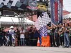 Kapolres Cup Drag Bike dan Drag Race 2025 resmi dimulai di Sirkuit Jalur 2 Non Permanen depan Mapolres Paser, pada Sabtu (19/7/2025). Foto: HO/Humas Polres Paser