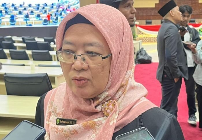 Kepala DPPKUKM Kaltim, Heni Purwaningsih. Foto: BorneoFlash/Nur Ainunnisa