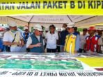 Kepala Otorita IKN, Basuki Hadimuljono, meninjau langsung progres pembangunan jalan di Kawasan Inti Pusat Pemerintahan (KIPP) zona 1B dan 1C, pada Sabtu (19/7/2025). Foto: HO/Humas Otorita IKN