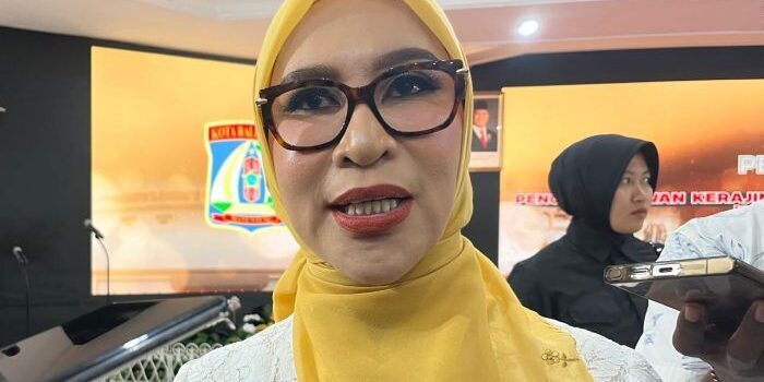 Ketua Dekranasda Kota Balikpapan, Hj. Nurlena Rahmad Mas'ud. Foto: BorneoFlash/Niken Sulastri