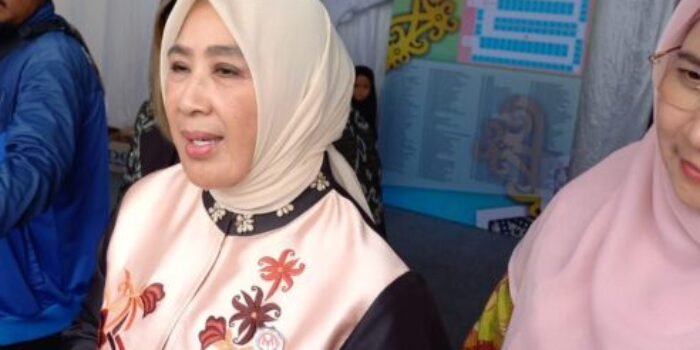 Ketua Harian Dekranas, Tri Tito Karnavian saat penutupan perayaan HUT ke 45 Dekranas Tahun 2025 di Balikpapan Sport and Convention Center (BSCC)/DOME, pada Jumat (11/7/2025). Foto: BorneoFlash/Niken Sulastri