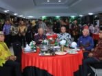 Kodam VI/Mulawarman digelar malam Silaturahmi Forkopimda Provinsi Kaltim, Kalsel, Kaltara, dan Otorita IKN di Lamin Kediaman Pangdam VI/Mlw, Jumat (11/07/2025). Foto: HO/Pendam VI/Mlw