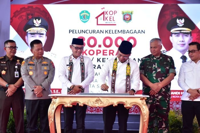 Pangdam VI/Mulawarman Hadiri Peluncuran Serentak Koperasi Merah Putih di Samarinda