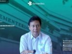 Tangkapan layar- Menteri Kesehatan Budi Gunadi Sadikin dalam konferensi pers di Jakarta, Kamis (31/7/202).FOTO : ANTARA/HO - YouTube Kementerian Kesehatan
