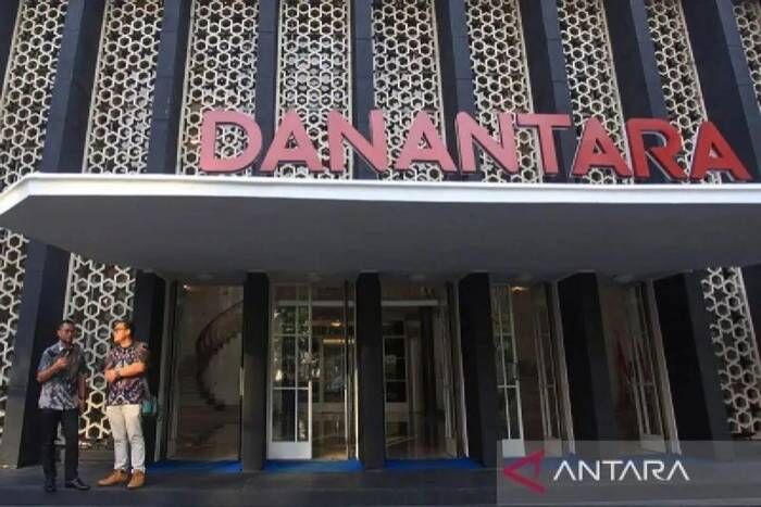 Gedung Badan Pengelola Investasi Daya Anagata Nusantara (BPI Danantara). Foto: ANTARA FOTO/Reno Esnir/app/YU/am.