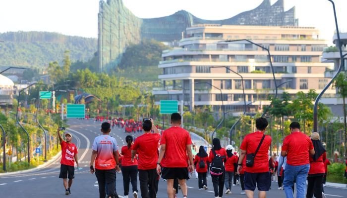 Nusantara Fun Walk Semarakkan Peringatan Hari Anti Narkotika Internasional di IKN