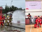 PHKT DOBU bersama Dinas Pemadam Kebakaran Kecamatan Marangkayu memberikan Pelatihan Dasar Pemadaman Kebakaran bagi masyarakat di BPU Kecamatan Marangkayu pada Kamis, 26 Juni 2025. Foto: HO/PHKT